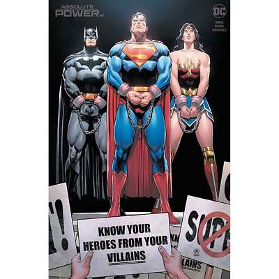 Absolute Power #1 Cover J Daniel Sampere Power Participation Unlock Variant
