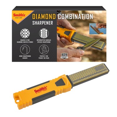 DCS4 4  Diamond Combination Sharpener - Double Sided Stone - Outdoor Field Kn...