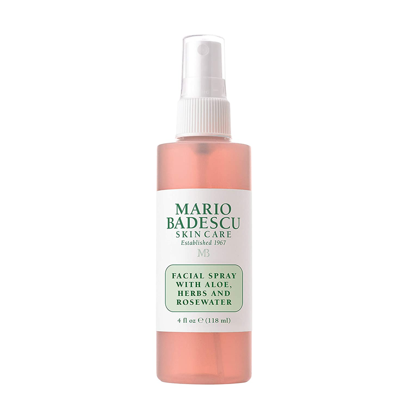 Facial Spray with Aloe, Herbs and Rose Water for All Skin Ty