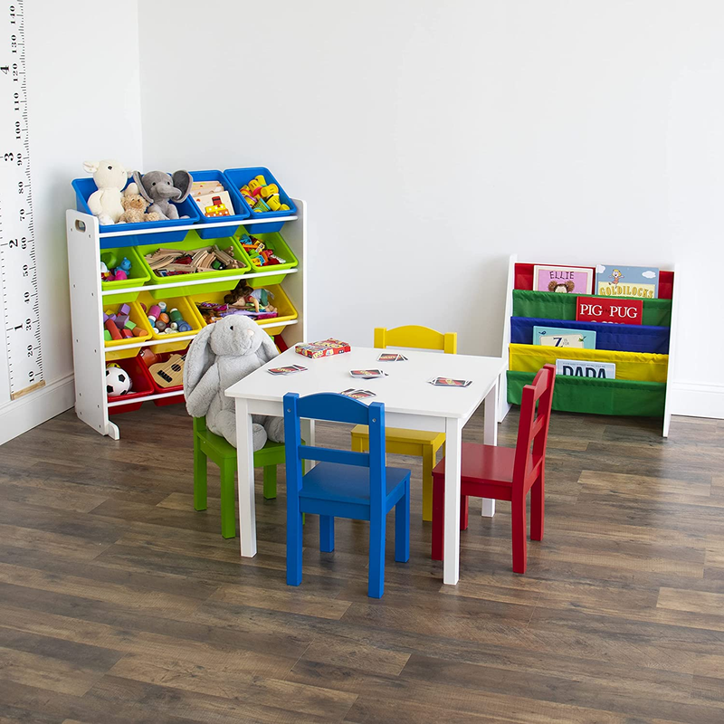 Toy Kitchen Play Set for Kids Children Bedroom Furniture Playroom Table & Chairs