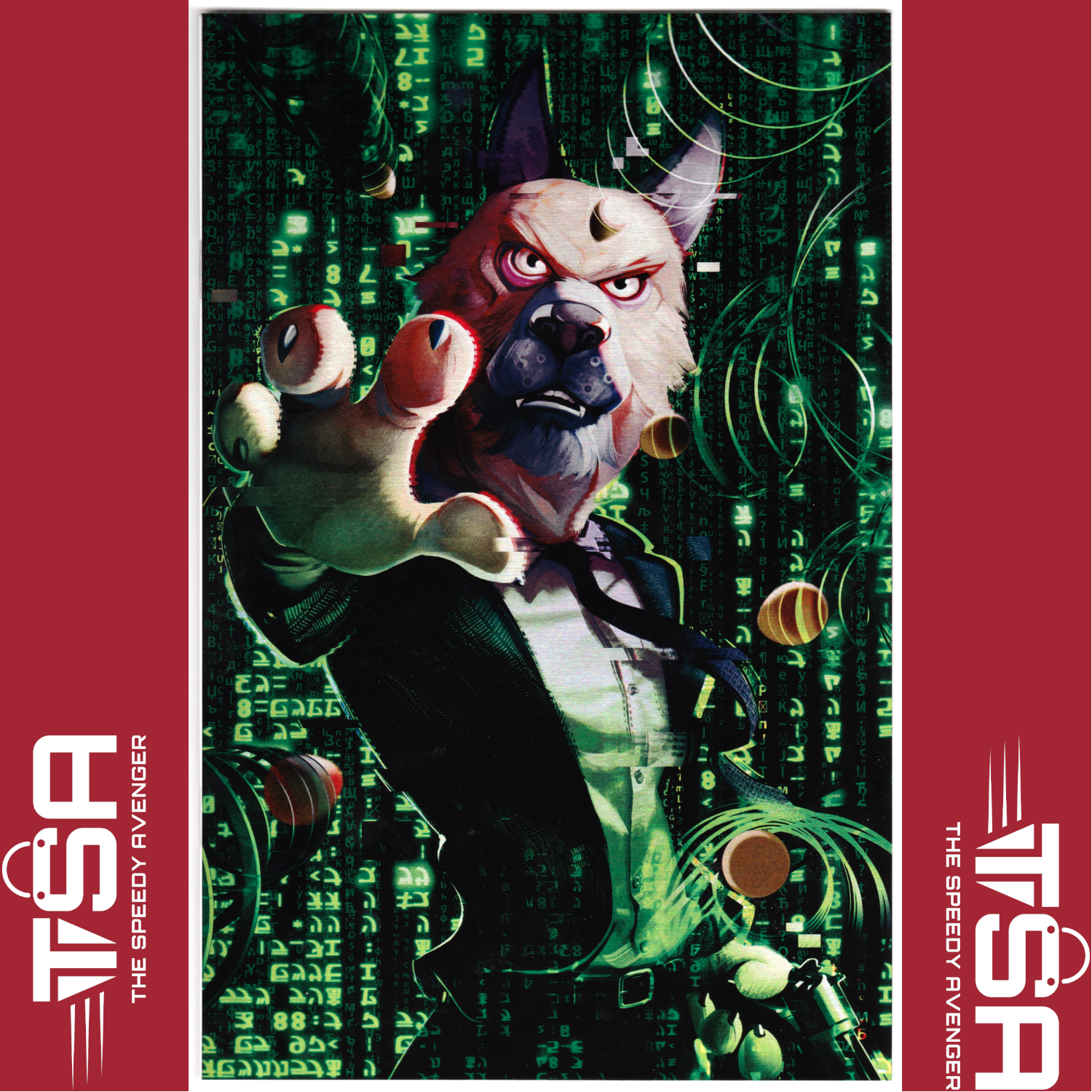 GOOD BOY #1 The Matrix Homage METAL! Igor Lomov Trinity Special Edition Ltd 75