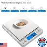 Digital Gram Scale 1000g/0.01g, Scale for Food Ounces and Grams, Upgrade USB Charging Kitchen Scale Digital Weight for Cooking, Baking, Tare Function, 9 Units, 2 Tray