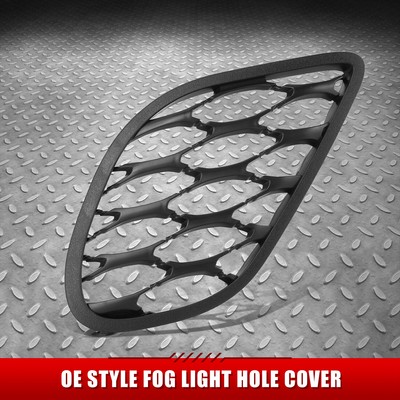 Для 13-14 Dodge Dart без противотуманных фар в стиле OE Черная крышка противотуманной фары со стороны переднего пассажира