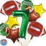 Football Balloons Set Football Birthday Party Decorations Football Touchdown Sports Theme Birthday Party Decoration, Tailgate Game Day Football Theme Supplies Birthday Party Decorations
