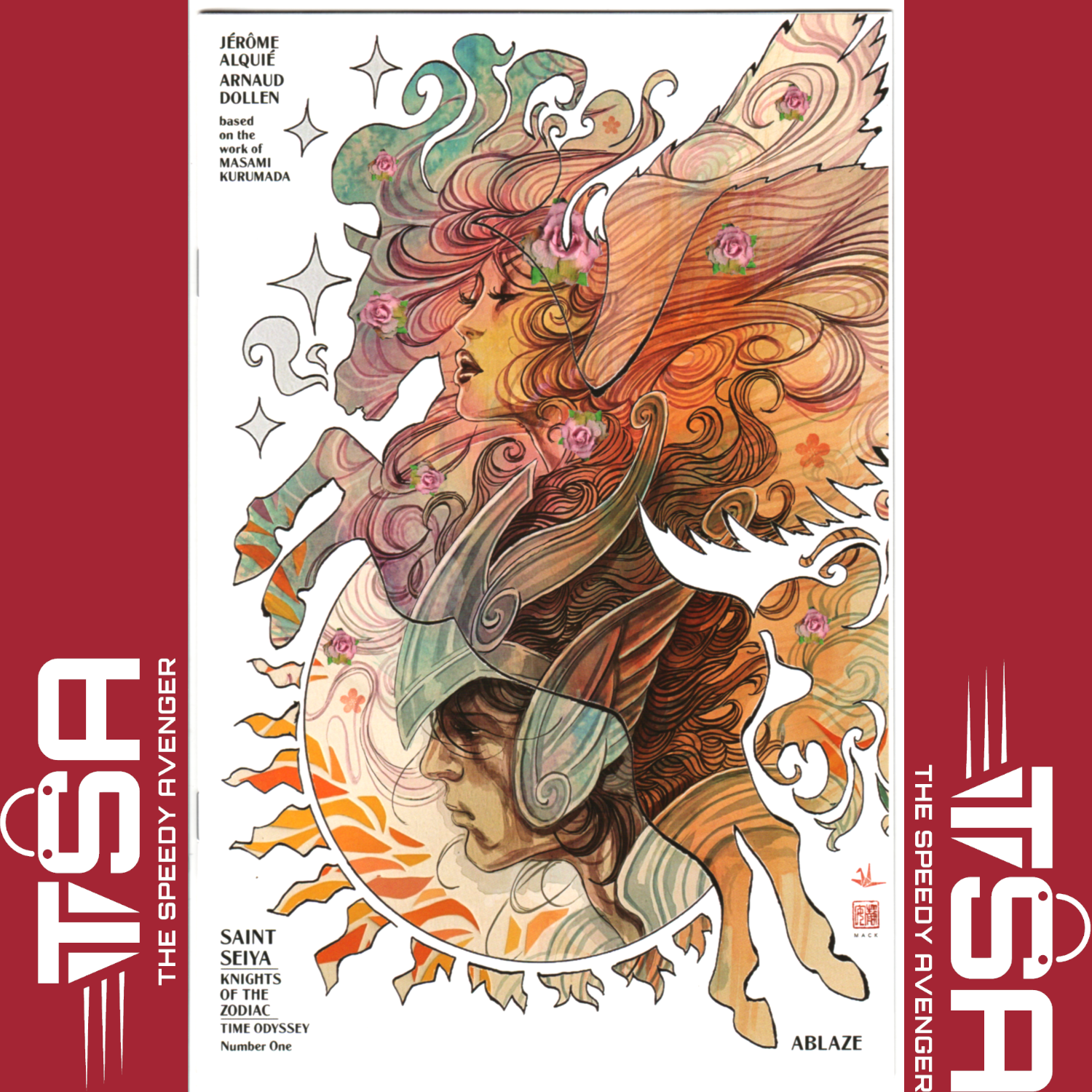 SAINT SEIYA KNIGHTS OF THE ZODIAC TIME ODYSSEY #1 David Mack Variant 2023 Ablaze