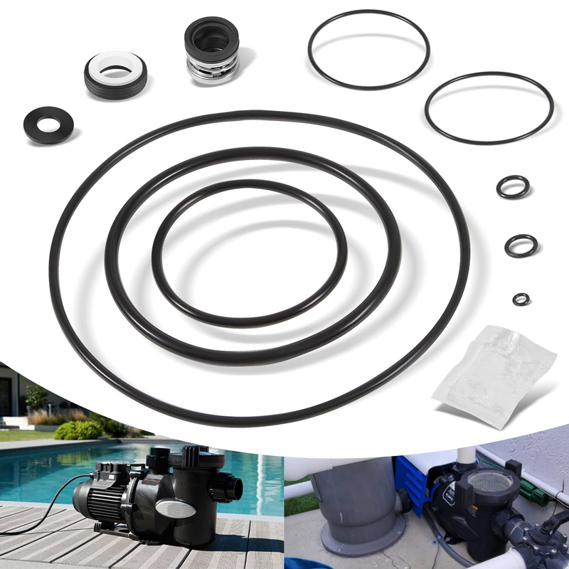 O-Ring Kit Pump Shaft Seal PS-3890 for Jandy Flopro VS Pool Spa Motor Diffuser