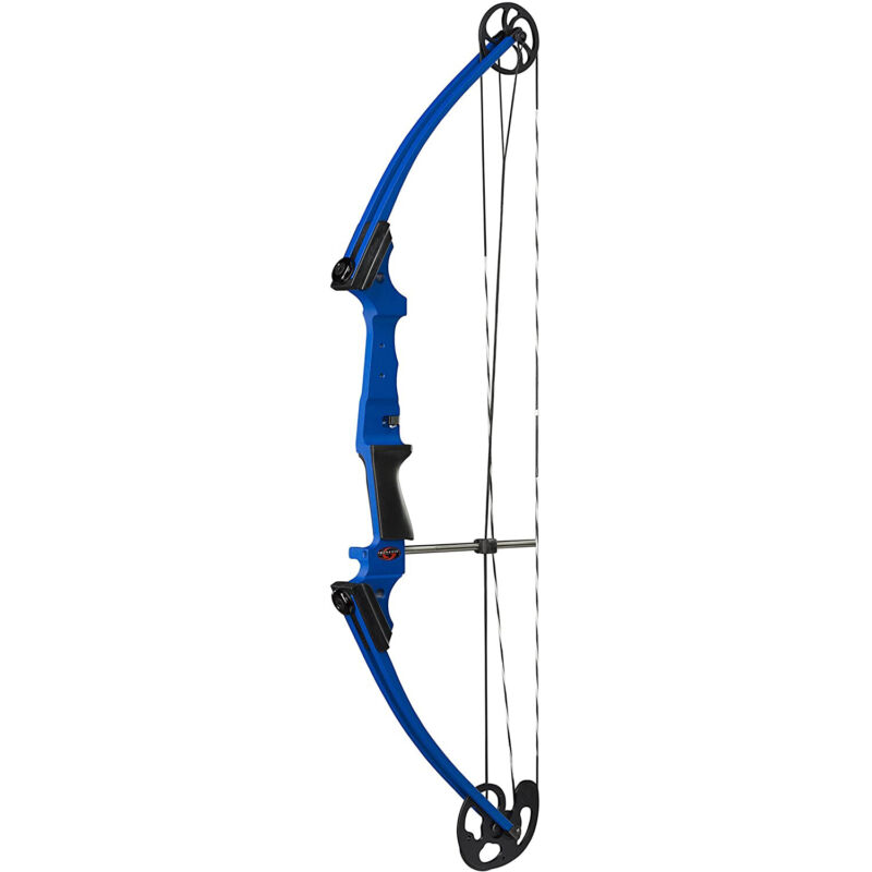 Genesis Original Archery Compound Bow, Left Handed, Blue (Open Box)