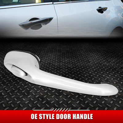 ДЛЯ 01-10 CHRYSLER PT RUISER ХРОМИРОВАННАЯ РУЧКА ТЯГИ ЗАДНЕЙ ПРАВОЙ ДВЕРИ СО СТОРОНЫ ПАССАЖИРА