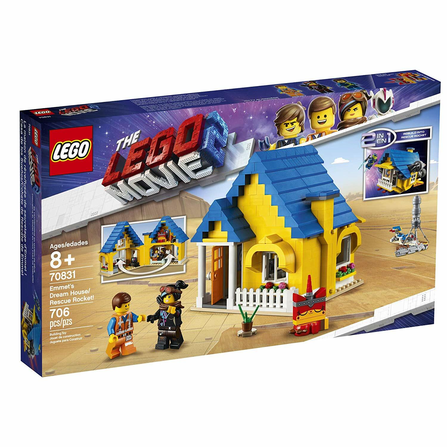 LEGO The LEGO Movie 2 Emmet's Dream House/Rescue Rocket - 70831 - Used