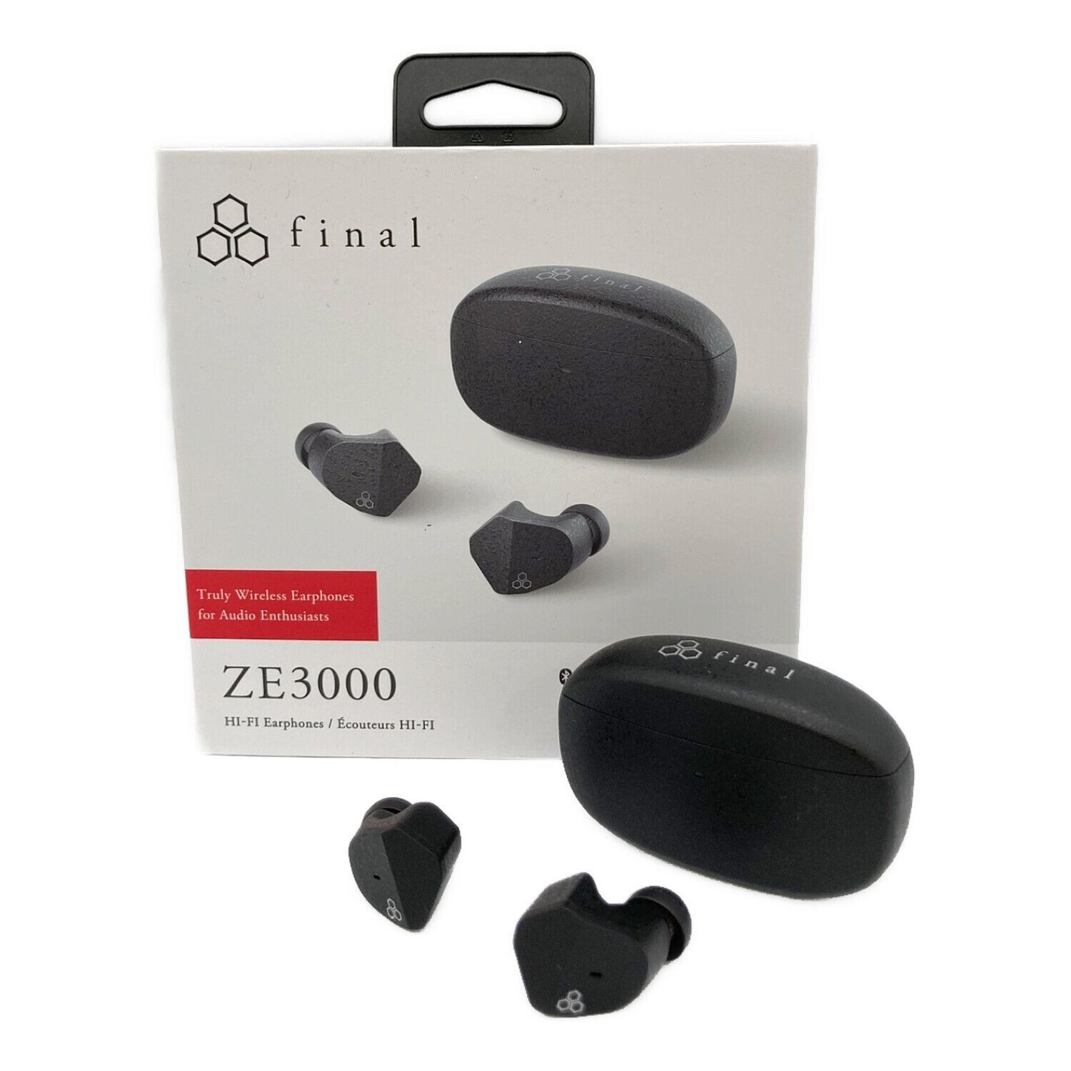 Final ZE3000 Black TWS Earbuds Bluetooth Wireless 5.2 aptX Adaptive Used JP Final ZE3000 Black TWS Earbuds Bluetooth Wireless 5.2 aptX Adaptive Used JP