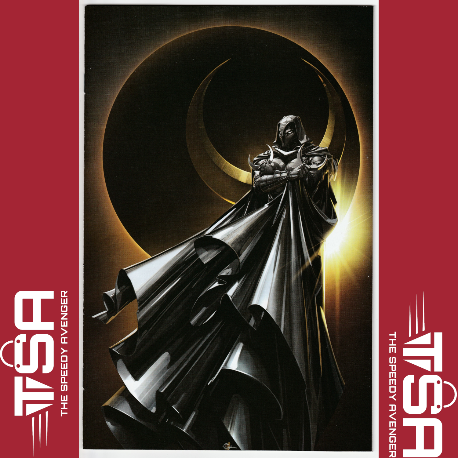 DEVIL'S REIGN MOON KNIGHT #1 Clayton Crain Virgin Variant Limited Marvel MCU