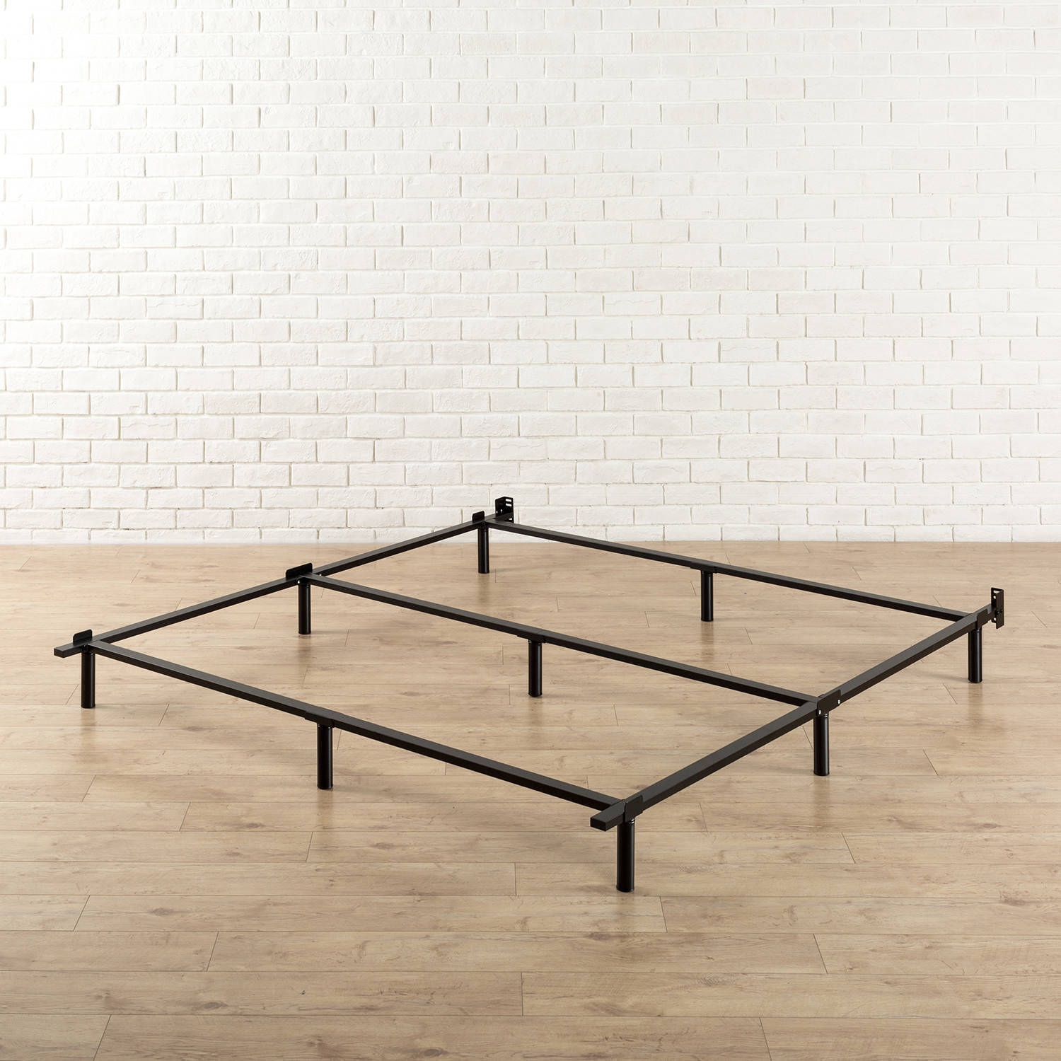Platform Steel Slat Support No Box Spring Needed California King
