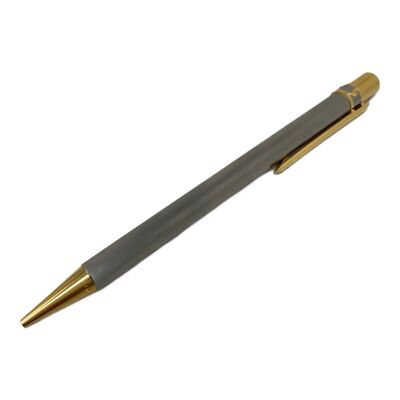 Excellent Cartier Santos de Cartier Ballpoint Pen Silver