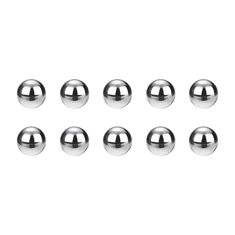 10Pcs Precision Balls 14Mm Diameter G200 Solid 304 Stainless Steel Bearing Balls