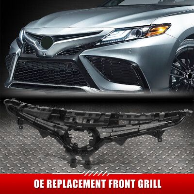 Для 21-22 Toyota Camry SE TRD XSE в стиле OE Передняя решетка радиатора с эмблемой