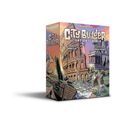 Inside Up Games Board Game City Builder - Ancient World Box SW (New)