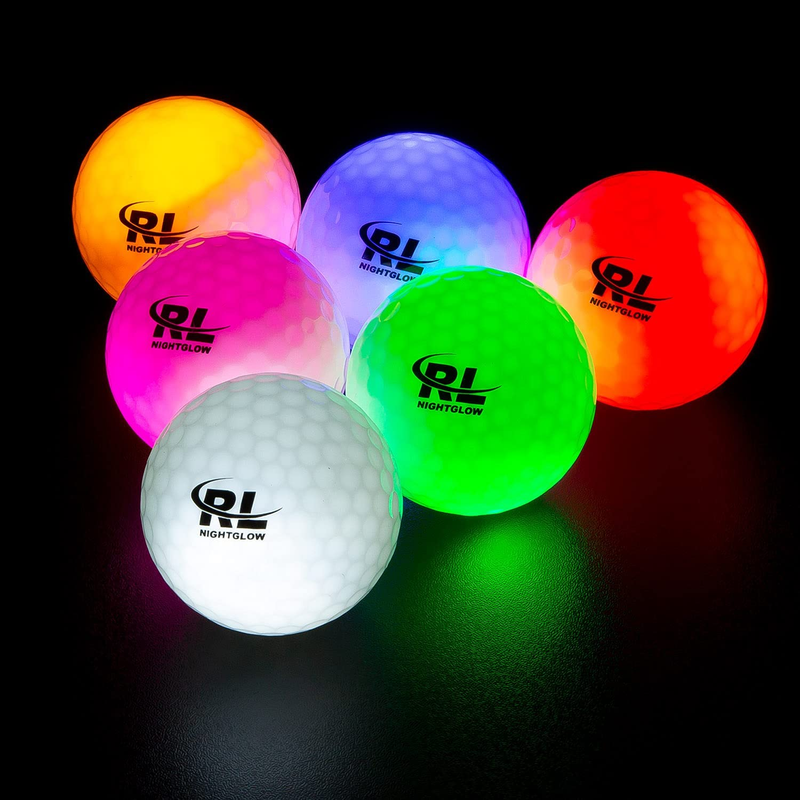 S Led Light Up Glow Golf Ball For Night Sports ...