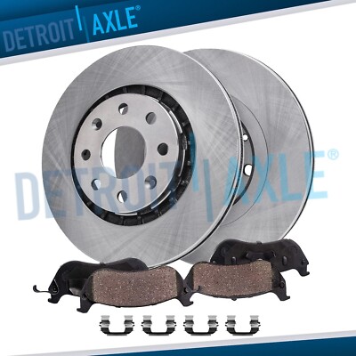 Front Disc Rotors Ceramic Brake Pads Kit for Aveo Aveo5 Spark EV G3 Wave Wave5