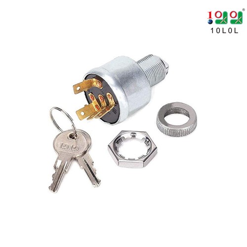 Golf Cart Ignition Switch for EZGO, 3Way 4Terminal