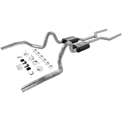 817200 Flowmaster American Thunder Crossmember-Back Exhaust System