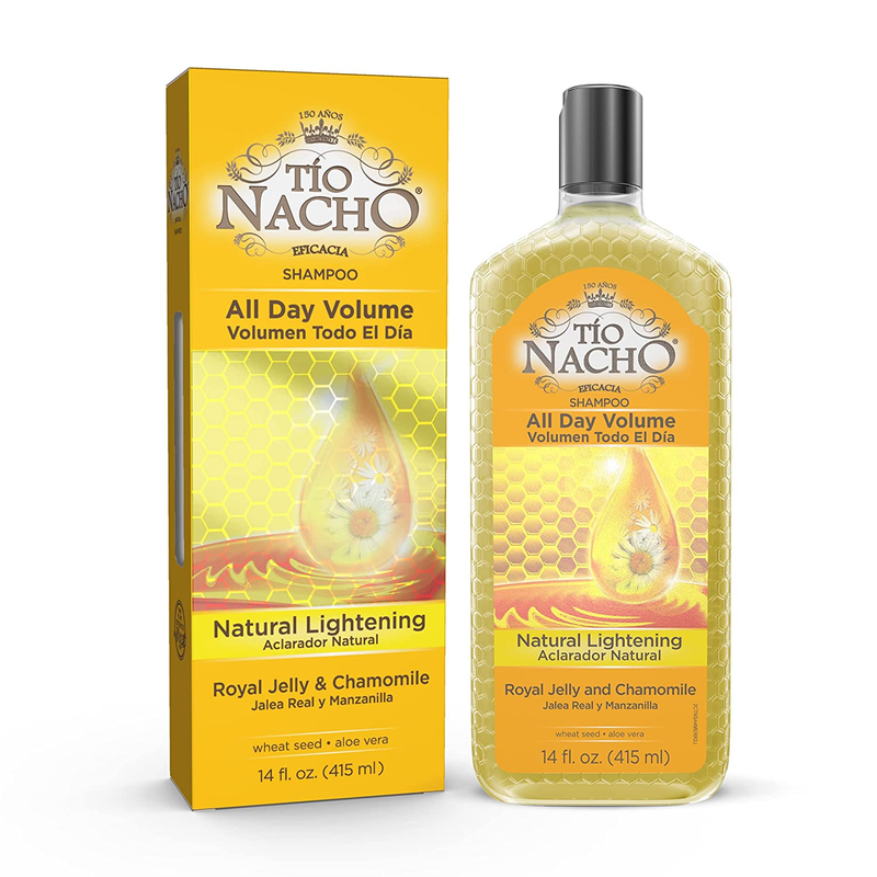 Tio Nacho Natural Lightening Shampoo with Royal Jelly and Chamomile 14 oz