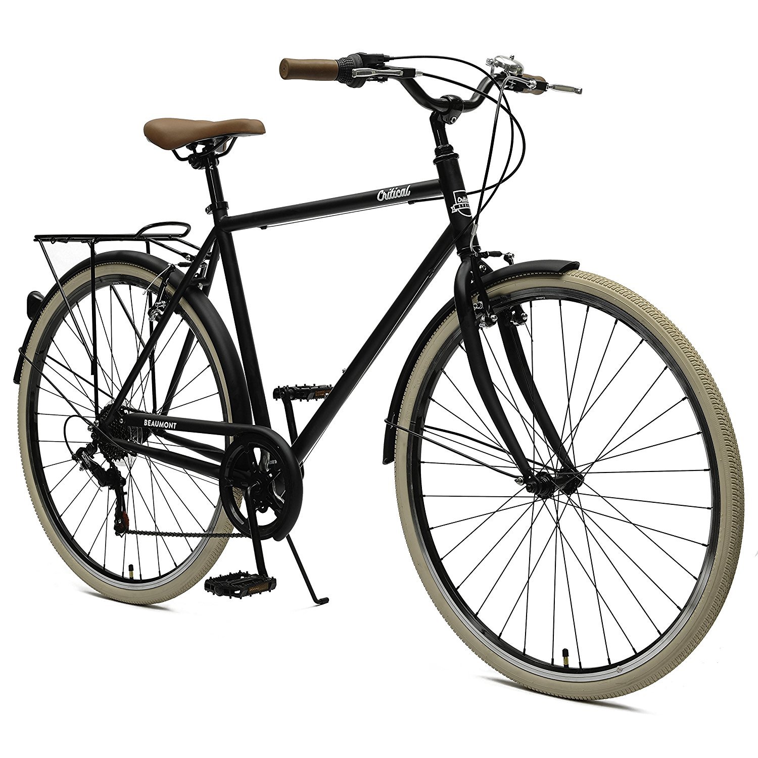 Critical Cycles Beaumont-7 Seven Speed Men's Urban City Commuter Bike