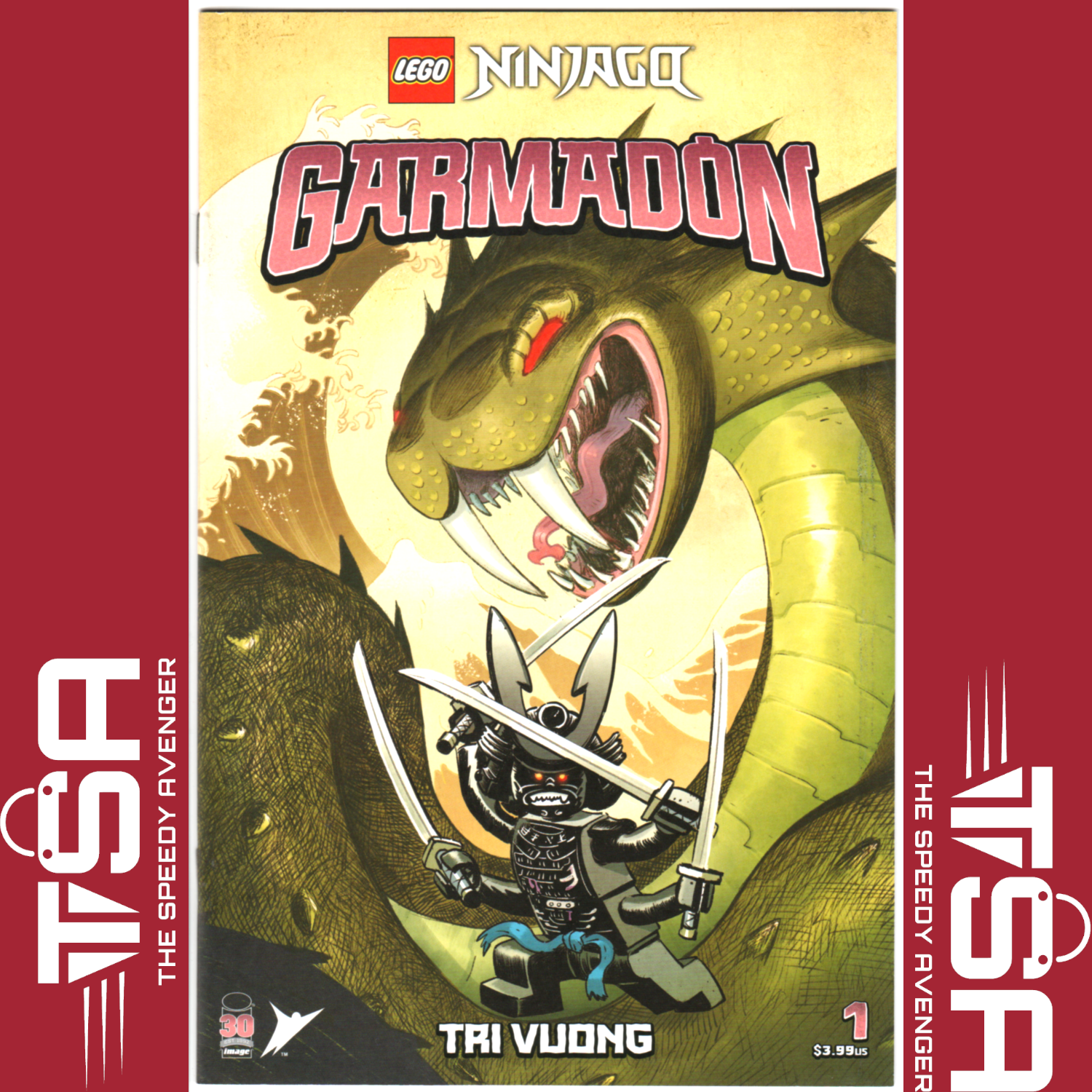 LEGO NINJAGO GARMADON #1 Vuong & Leoni Variant B Image Comics 2022 NEW MOVIE!