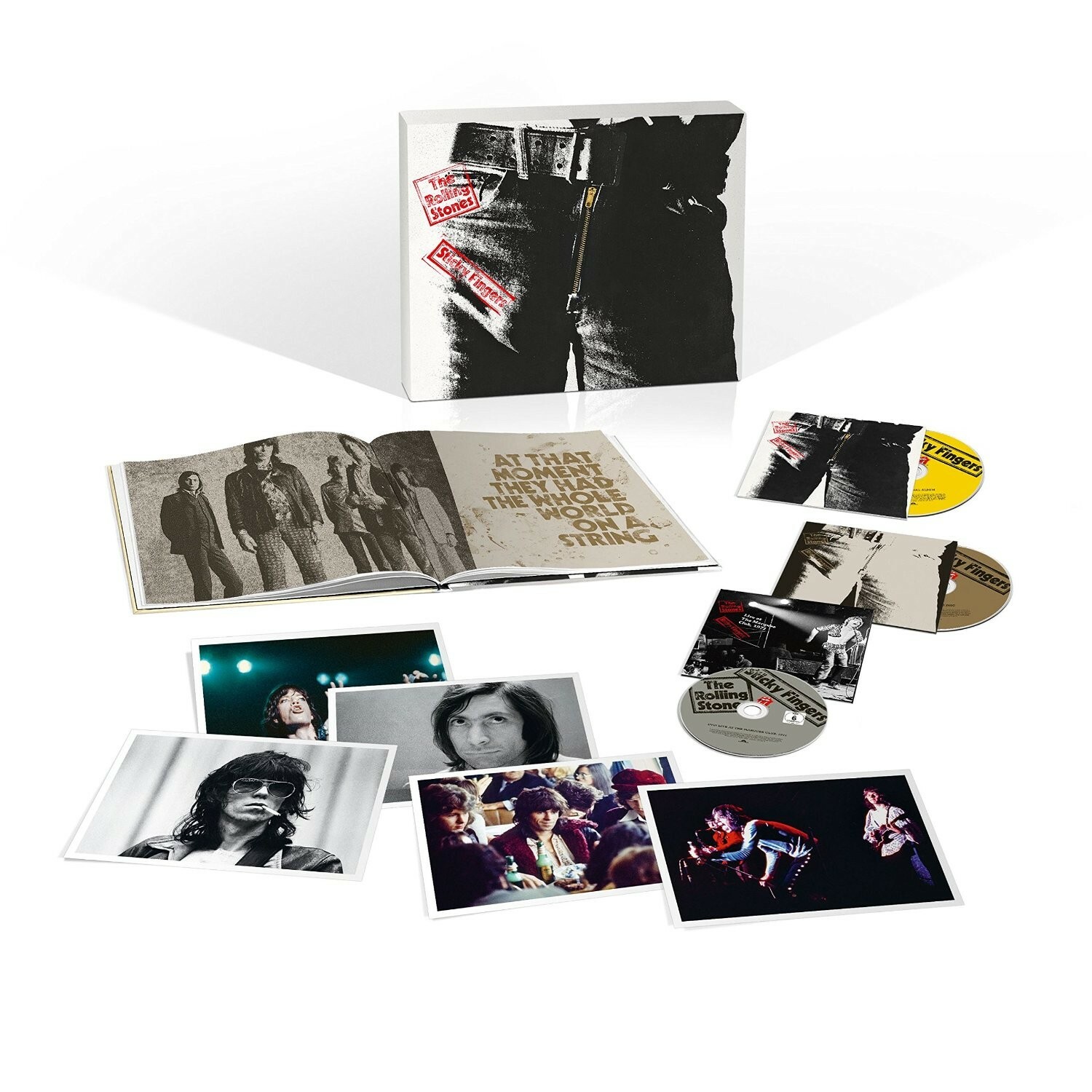 THE ROLLING STONES - STICKY FINGERS (LTD DELUXE BOXSET) 2 CD