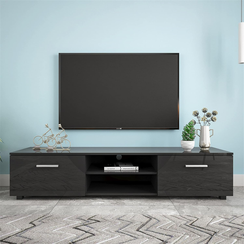 For 70 Inch Tv Stands, Media Console Entertainment Center Te