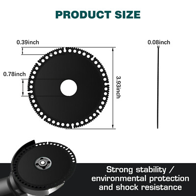 3pc Indestructible Disc Electrode Saw Blade For Sharpening Angle Grinder Diamond