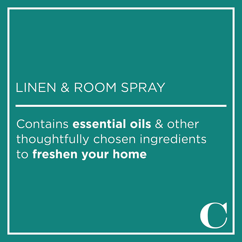 Caldrea Linen and Room Spray Air Freshener, Made with Essential Oils, Plant-Deri
