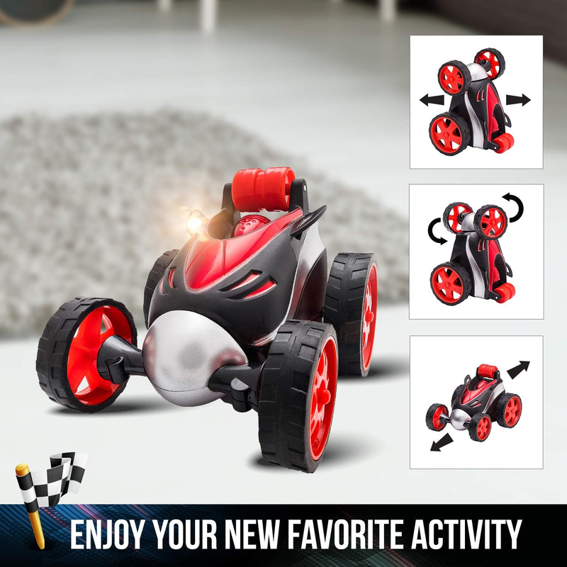 Remote Control Car for Boys - RC Cars for Kids, RC Stunt Car Toy | 4-Wheel Drive