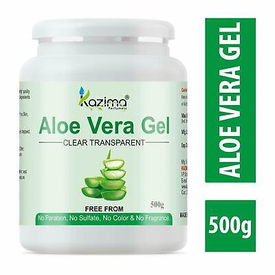 KAZIMA Aloe Vera Gel Raw- 100% Pure Natural Gel for Skin, Face,Hair, Moisturizer