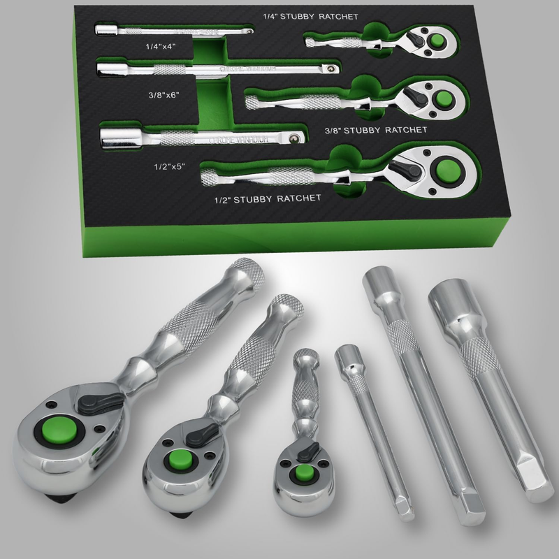 6-Piece Ratchet Set 1/4