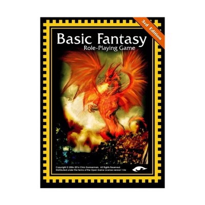Basic Fantasy Role-Playing Game 3rd Edition - paperback Gonnerman, Chris