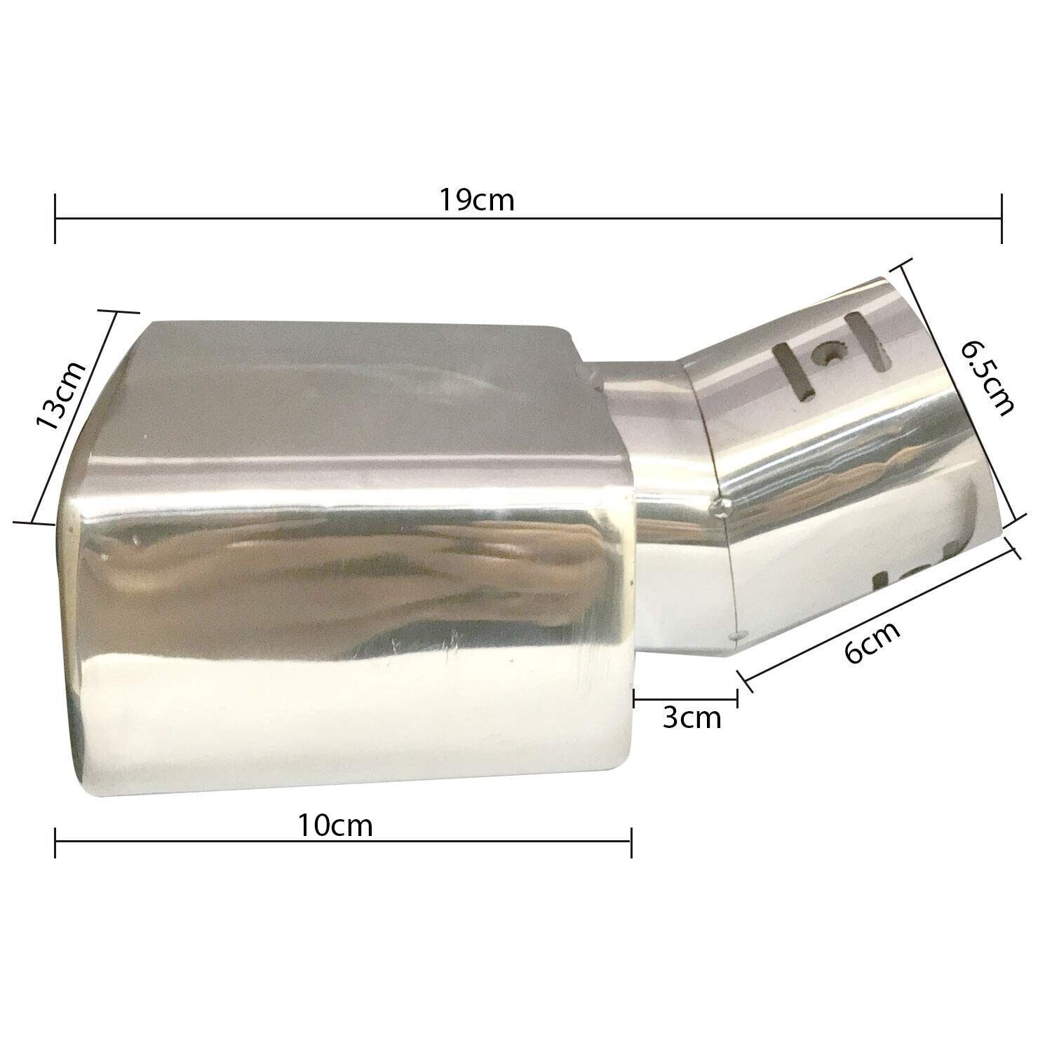 SS Dual Pipe Exhaust Muffler Silencer Cover For Maruti Suzuki S-Presso