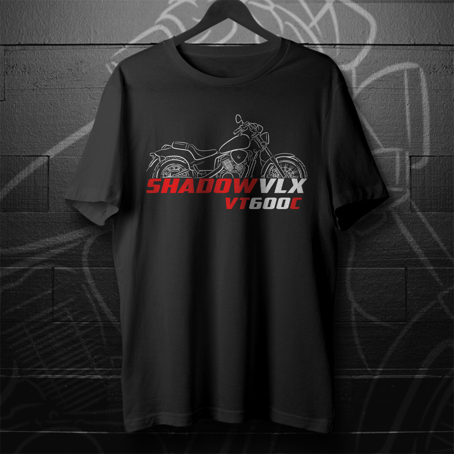 Honda VT600C Shadow VLX 1988 - 2008 - Motorcycle T-Shirt for