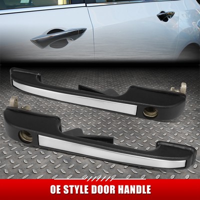 [2ШТ] ДЛЯ 89-92 AUDI 100 200 ТЕКСТУРИРОВАННЫЕ РУЧКИ ДЛЯ ПЕРЕДНЕЙ ЛЕВОЙ И ПРАВОЙ БОКОВЫХ ДВЕРЕЙ