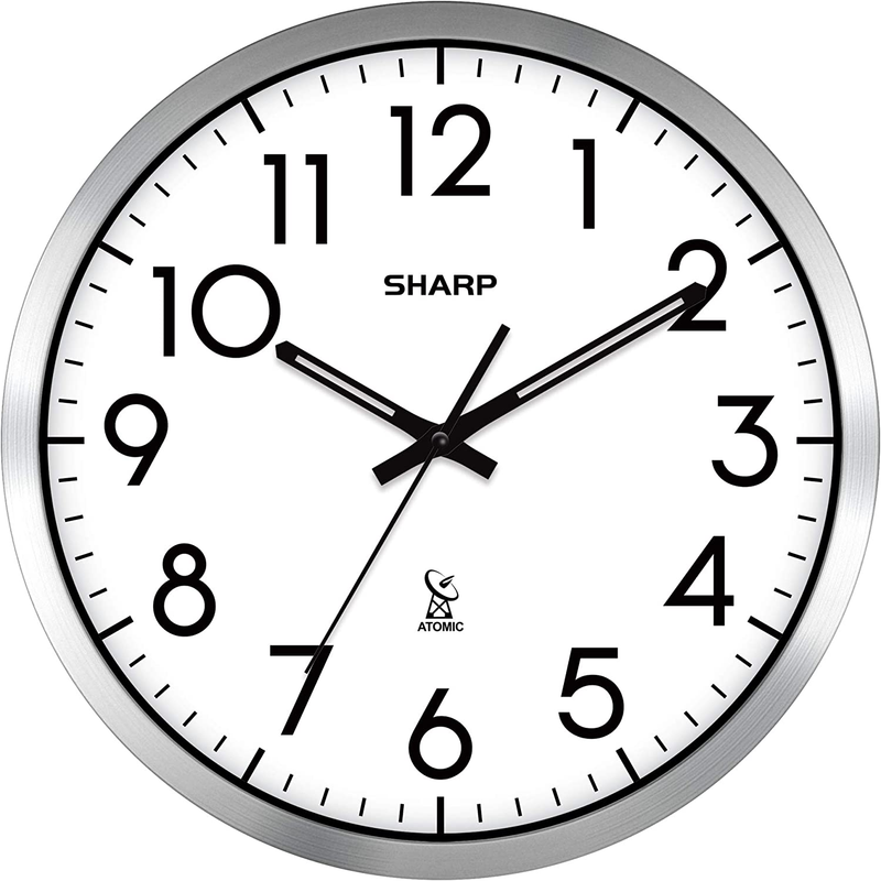 Atomic Analog Wall Clock - 12
