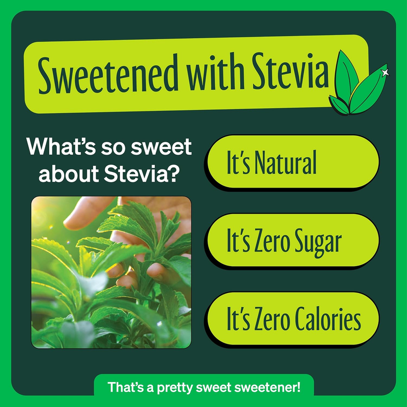 Zero Calorie Soda, Fruity Variety Pack, 12 Ounce Cans (Pack of 24)