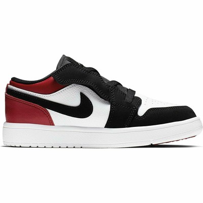 

Little Kids Jordan 1 Low ALT White/Black-Gym Red (BQ6066 116