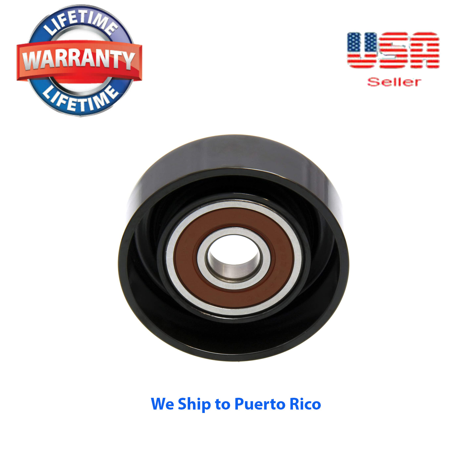  New Drive Belt Idler Pulley Fit: Dorman 419628 Dayco 89059 Gates 36112