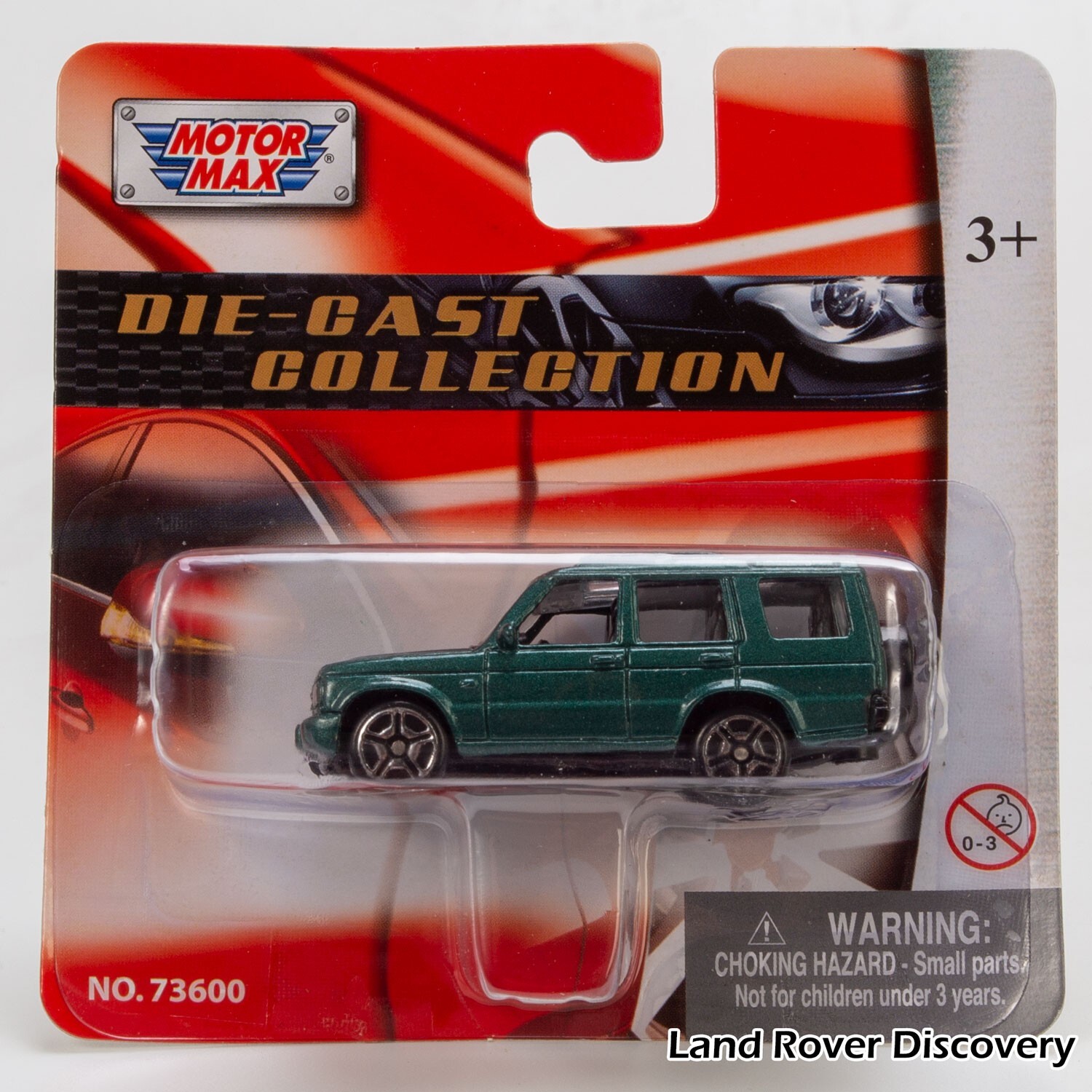 RARE Vintage Motormax 1:64 diecast car LAND ROVER DISCOVERY
