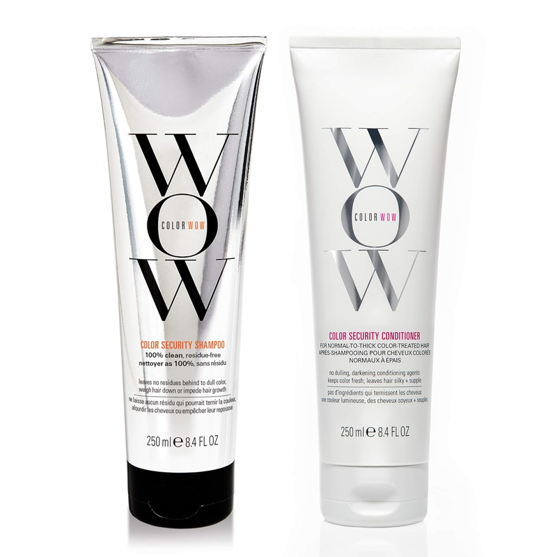 COLOR WOW Color Security Shampoo & Conditioner Duo | for Normal to Thick Hair |