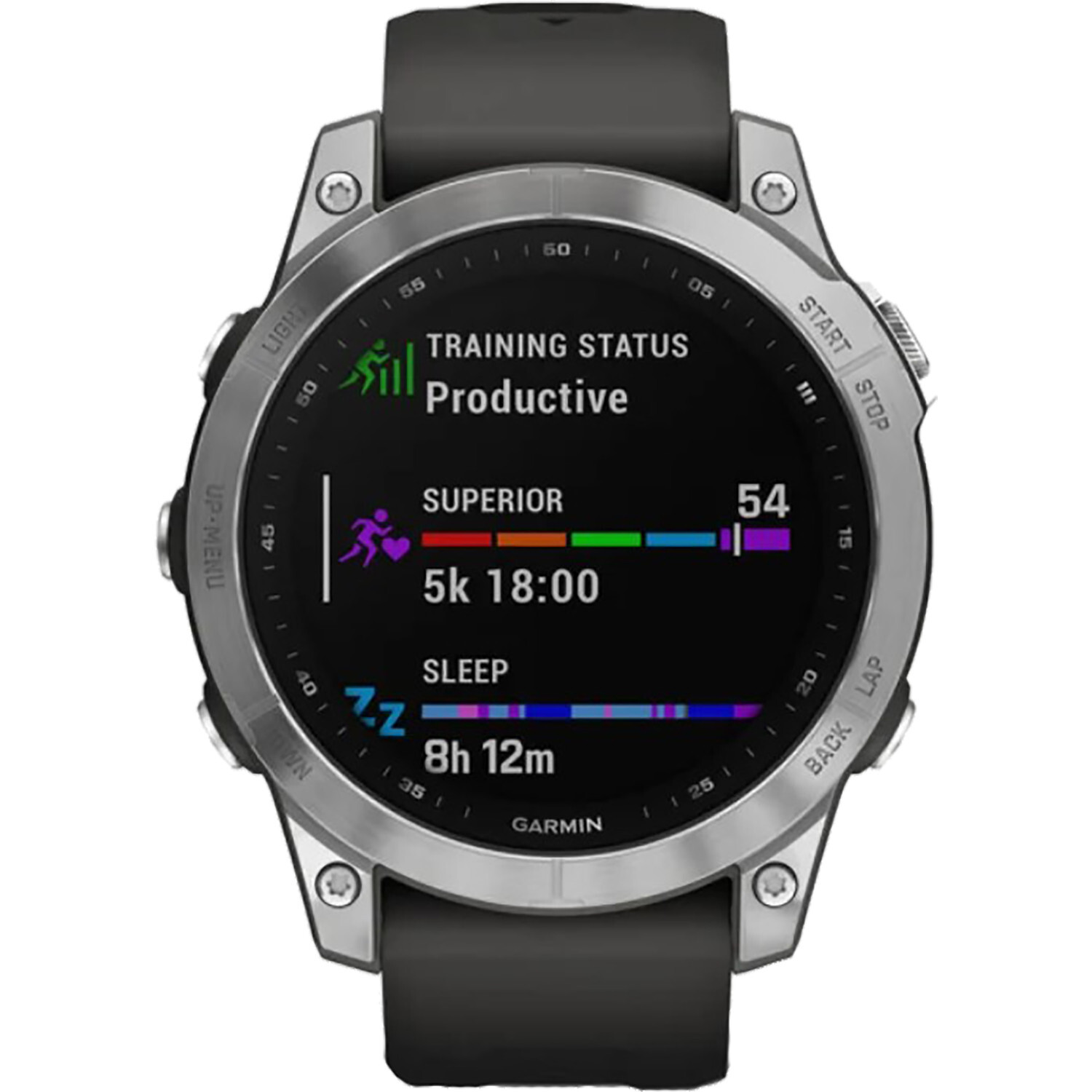 GARMIN - ⭐︎ai⭐︎ Garmin Fenix 7 (47mm) Wifi + Bluetooth Silver & Graphite