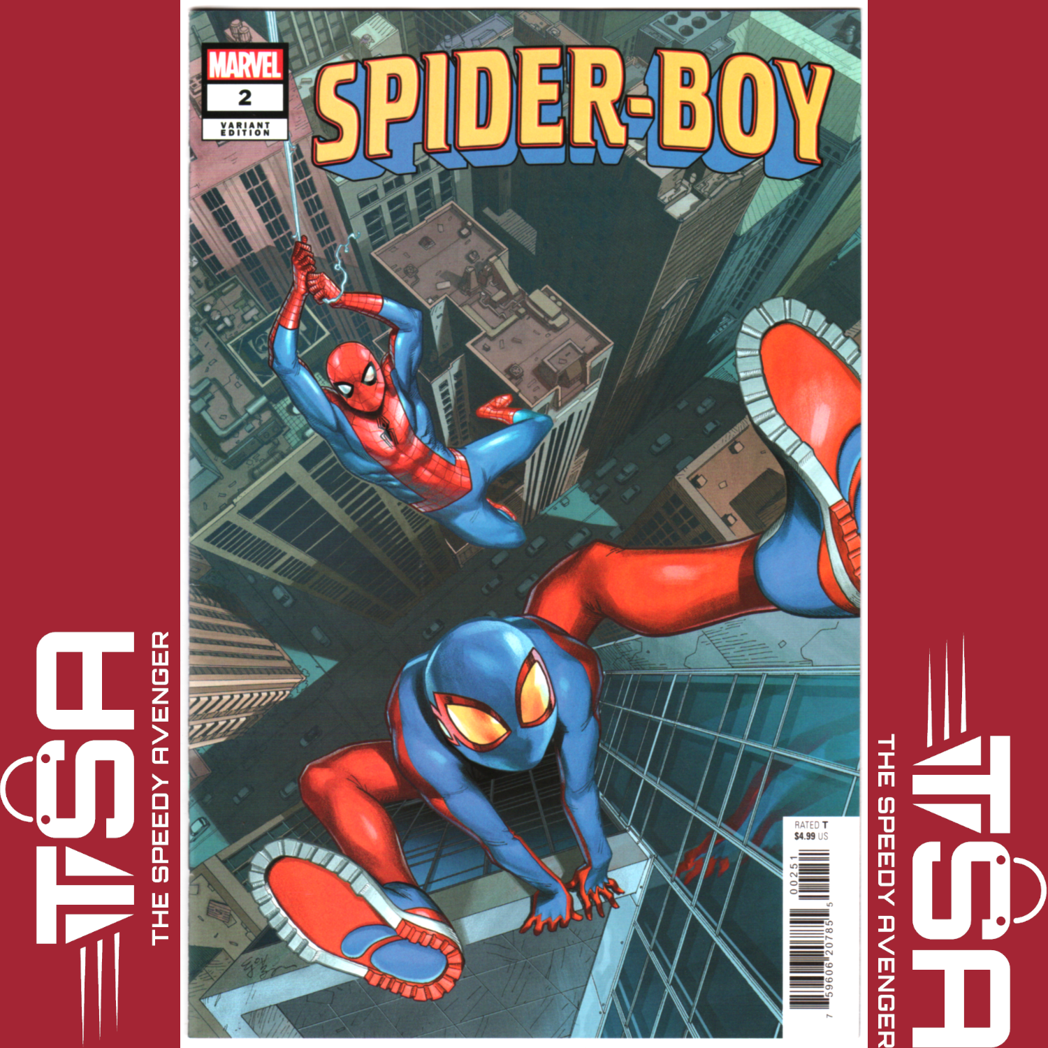 SPIDER-BOY #2 E.J. Su Variant 2023 Marvel Comics Dan Slott Bailey Briggs