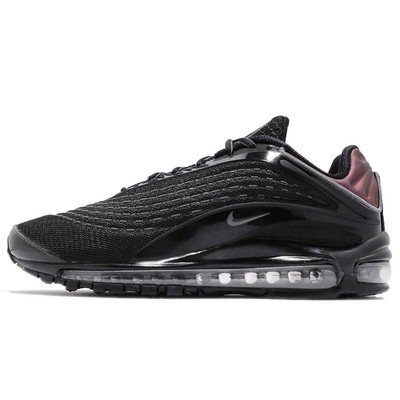 Школьные и мужские кроссовки Nike Air Max Deluxe Черный/Темно-серый - 4,5