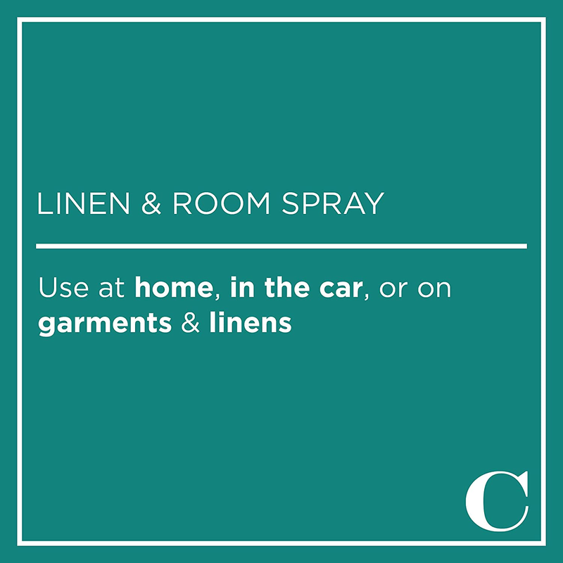 Caldrea Linen and Room Spray Air Freshener, Made with Essential Oils, Plant-Deri