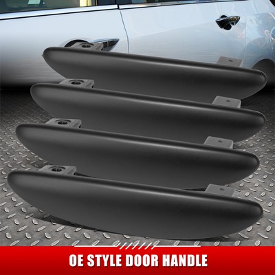 [4ШТ] ДЛЯ 00-02 SATURN L/LS/LW ЗАГРУНТОВАННЫЕ ПЕРЕДНИЕ ЗАДНИЕ ЛЕВЫЕ И ПРАВЫЕ ДВЕРНЫЕ РУЧКИ