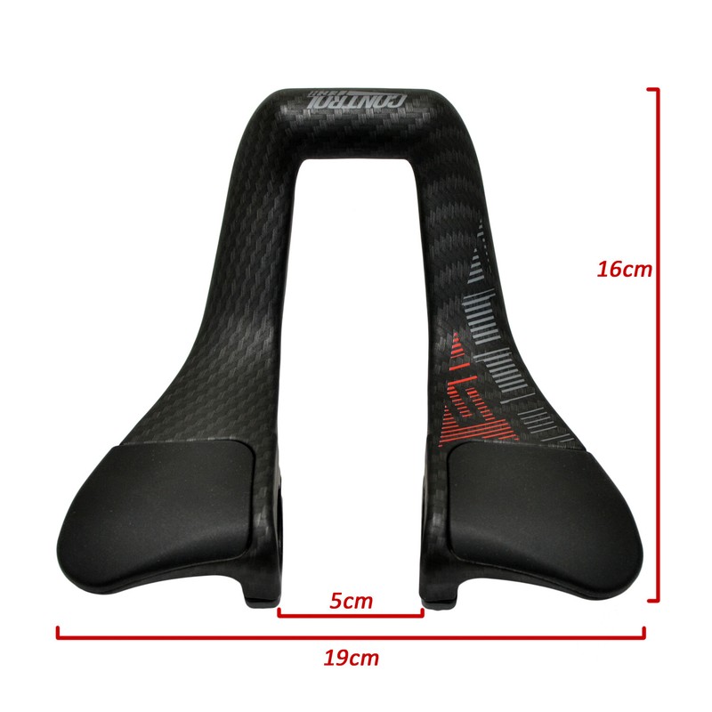 A*l様 [スペーサー付き] Control Tech Sirocco mini Controltech Sirocco mini clip-on Carbon Aerobar Time Trial